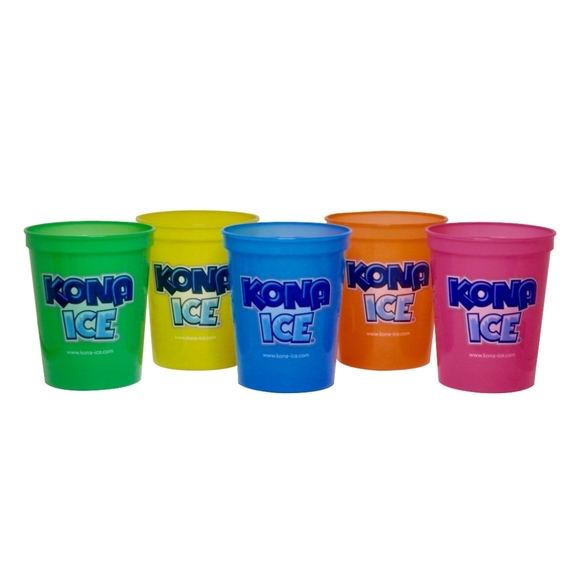 Kona Ice Color Changing BPA Free Plastic Cup 16oz - Set 3 - Picture 9 of 9